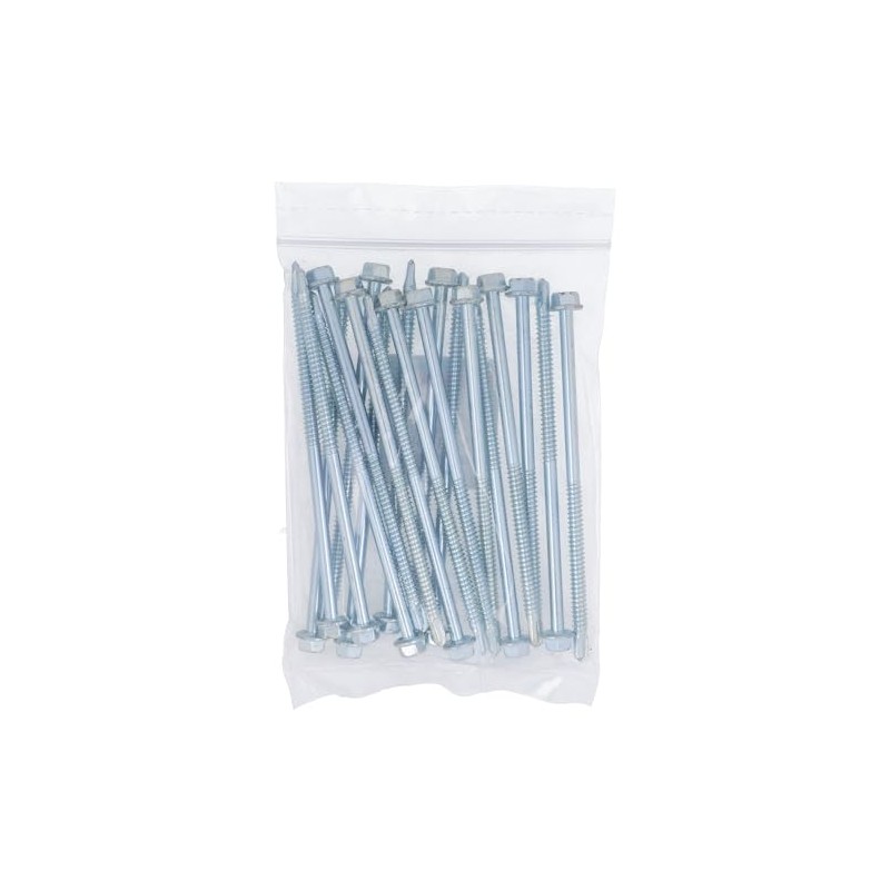 Osato 545-296 Drill Screws, Hex, 0.2 inches (6 mm) x