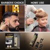 XkuiHF Professioneller Haarschneidemaschine für Männer mit 4 Aufsätzen - Präzisions