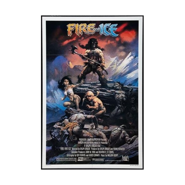 Fire And Ice Poster #01 24x36in