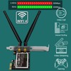 LinksTek Wireless N 600Mbps (2.4GHz 300Mbps and 5GHz 300Mbps) PCIE