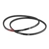 sourcing map 2 x A787/A31 V-belt, A profile, rubber drive
