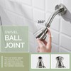 Angle Simple Shower Head, Brass High Flow Shower Sprayer Head,