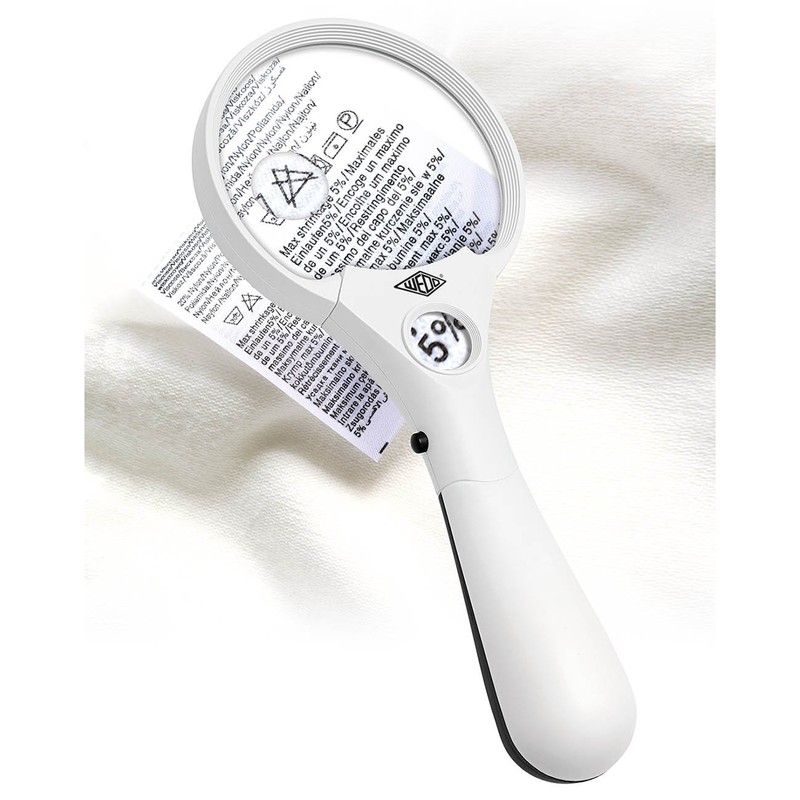 Wedo 2717550 Profi-Illuminated Magnifier