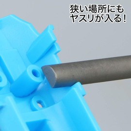 GodHand Kamaboko File (Half-Round File) 0.2 inches (5 mm) Single-Cut GH-KF-5-S for Plastic Models