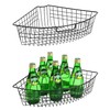 Leeden Lazy Susan Organizer Basket for 24" Diameter Turntable -Metal