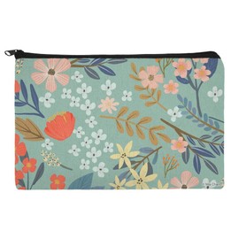 Margarida Flowers Makeup Cosmetic Bag Organizer Pouch