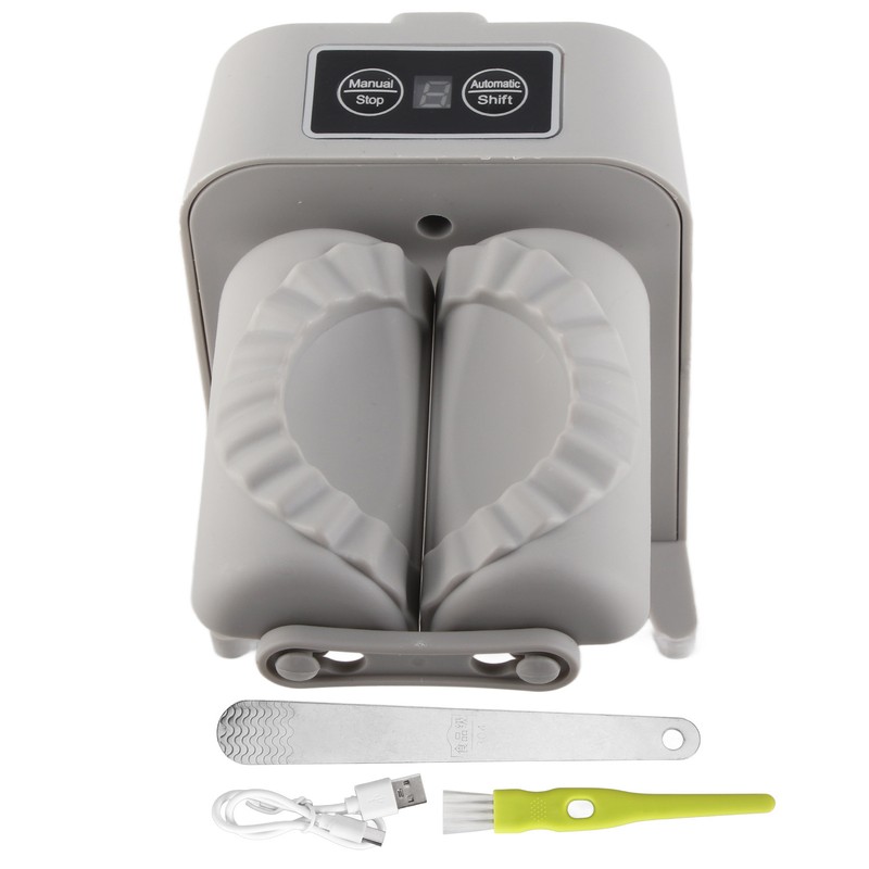 Electric Dumpling Maker Machine Automatic Easy Dumpling Machine with Spoon