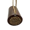 VIE Naturals Bamboo Barrel Bee House, 15x9x9cm, Multicolor, One Size