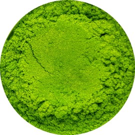 Lime Green Cosmetic Mica Powder 3g-50g for Soap, Eyeshadow, Bathbombs (10g)