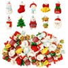 Miniature Christmas Tree Pendants, Pack of 30 Christmas Tree Decorations