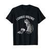 I Choose Violence – Funny Cat Mischief Design T-Shirt