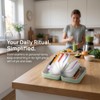 Waterproof Pill Organizer Pouch Set with 14 Color-Coded Pouches