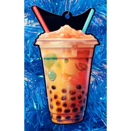 Boba Drink Christmas Ornament (B19)