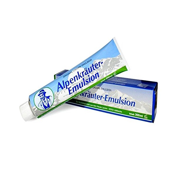 Alpine Herbs Emulsion Body Cream Original Made in Germany, 200ml