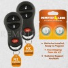Remotez4less 2 For 2001 2002 2003 Dodge Dakota Durango Grand Caravan Keyless Remote Key Fob