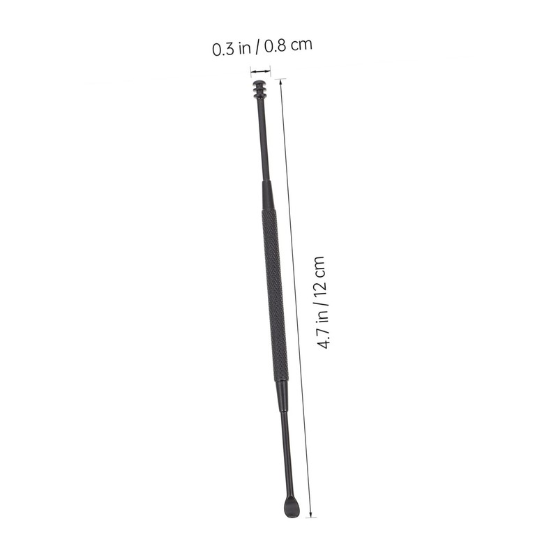 KOMBIUDA Ear Cleaning Kit Double-Head Ear Wax Tool Scrubbing Brush