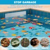 MGDJCK Skimmer Guard Kit Reusable Swimming Pool Skimmer Leaf Shield