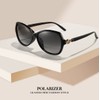REONAS Polarized Sunglasses, Women's Fashion Sunglasses, Cool Elegant, Jewelry Frame,