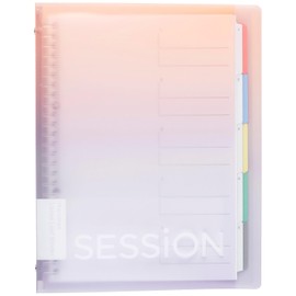 Maruman F310A-97B Loose Leaf Binder Session B5, 26 Holes, Gradient, Yuyake