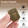 sourcing map 6pcs Toggle Catch Lock, 1.7" x 1.3" Hasp