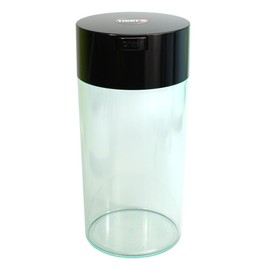 Tightvac - 5oz to 24 Ounce Vacuum Sealed Container - Clear Body/Black Cap
