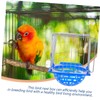 Mipcase 2pcs Bird Nesting Bowl for Finch and Parrot Easy