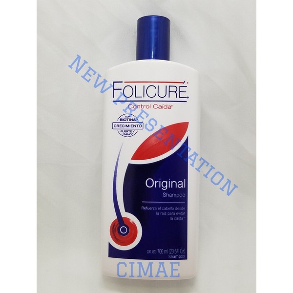 FOLICURE Original Shampoo for Fuller Thicker Hair, 23.6 fl oz. Strengthens hair!