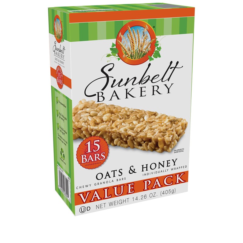 Sunbelt Bakery Value Pack Variety, 2 Boxes Each Of Oats