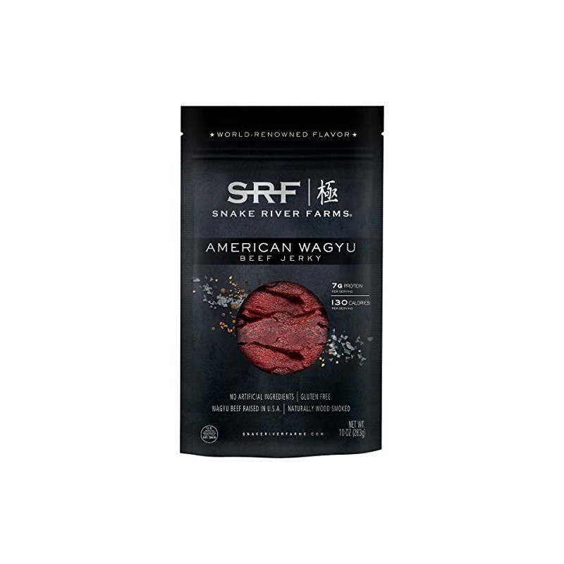 Snake River Farms American Wagyu Beef Jerky, 10 Ounce