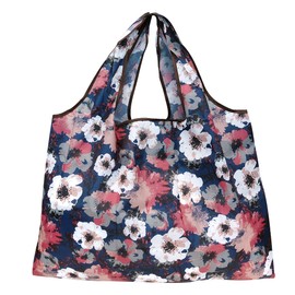 allydrew Large Foldable Tote Nylon Reusable Grocery Bag, 3 Pack, Greenhouse