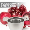 Zerodeko 1Set Pomegranate Peeler and Bowl Non Slip Fruit Deseeder