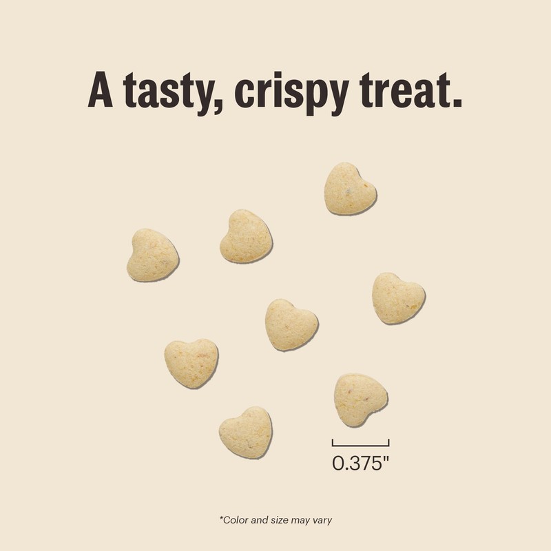 The Honest Kitchen Smittens® Bites: Heart-Shaped White Fish Cat Treats,