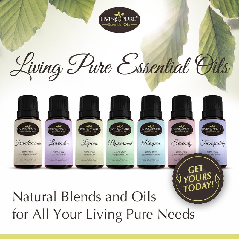 Living Pure Frankincense Essential Oil | 100% Natural & Organic