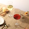 YANGNAY 8 Pack Wine Glasses Set, 15 Oz Classic Red