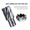 XINCHENG PRECISION Annular Cutter HSS Set 6 pcs 3/4 Inch
