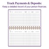 Check Registers for Personal Checkbook - A6 Blank Ledger Transaction