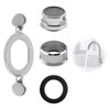 Aerator M24, Tap Attachment, Water Saver for Taps, 7-Layer Filtration,