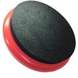 Red Padded Bucket Lid Red Frame/Black Pad by Bucket Lidz 1 1/2 Inch Pad