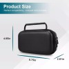 Hard Travel Case for Portable Nebulizer – Mesh Pocket for