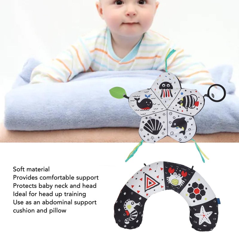 U Shape Baby Pillow Soft Support Multi Functional Head Up