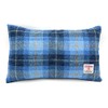 Harris Tweed Rectangular Cushion Cover With Velvet Back Made In