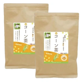 Hokkaido Corn Tea, 0.2 oz (4 g) x 40 Packs, Set of 2, Tea Packs, No Additives, Natural Sweetness, Corn Tea, Decaffeinated, Cold Brew, Health Tea