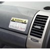XTRAYXRAY Car Safety Warning Rules Decal Sticker Passenger Rules Car