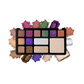 Colors Queen Professional Make Up 10 in 1 Eye Shadow Palette | Shimmer Matte Eye Shadow Palette | Multicolored (02)