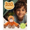 NICI Zoo Friends Soft Toy Orang Utan 20 cm Dangling