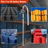 HY-SPEED 55 Gallon Drum Pump, Upgraded All-Aluminum Manual Hand Transfer