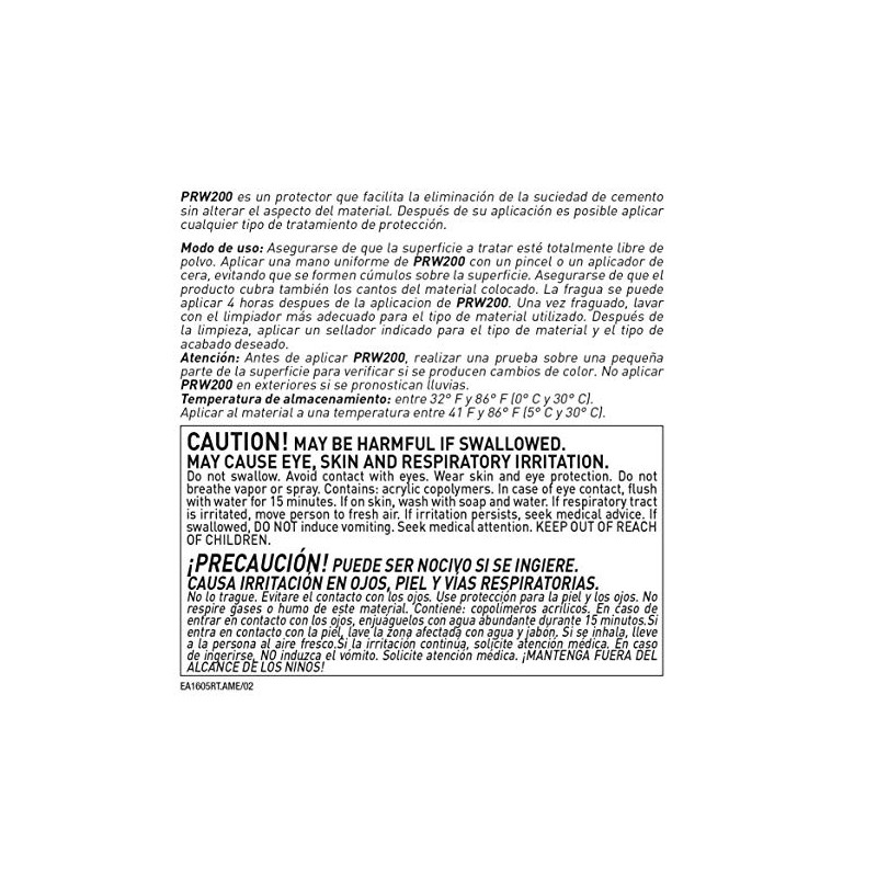 FILA Surface Care Solutions PRW200 Grout Release, 1 QT