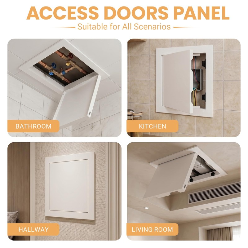 Access Panel for Drywall, 12 x 24 inch Wall Hole