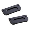 XMHF 3'' Recessed Type Furniture Wardrobe Drawer Pull Handle Flat
