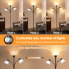 Coucrek Torchiere Floor Lamps for Living Room,72" Dimmable Lamp with